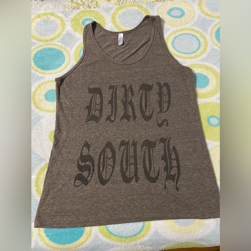 Dirty South Night Owl Custom Apparel Med Tank Top